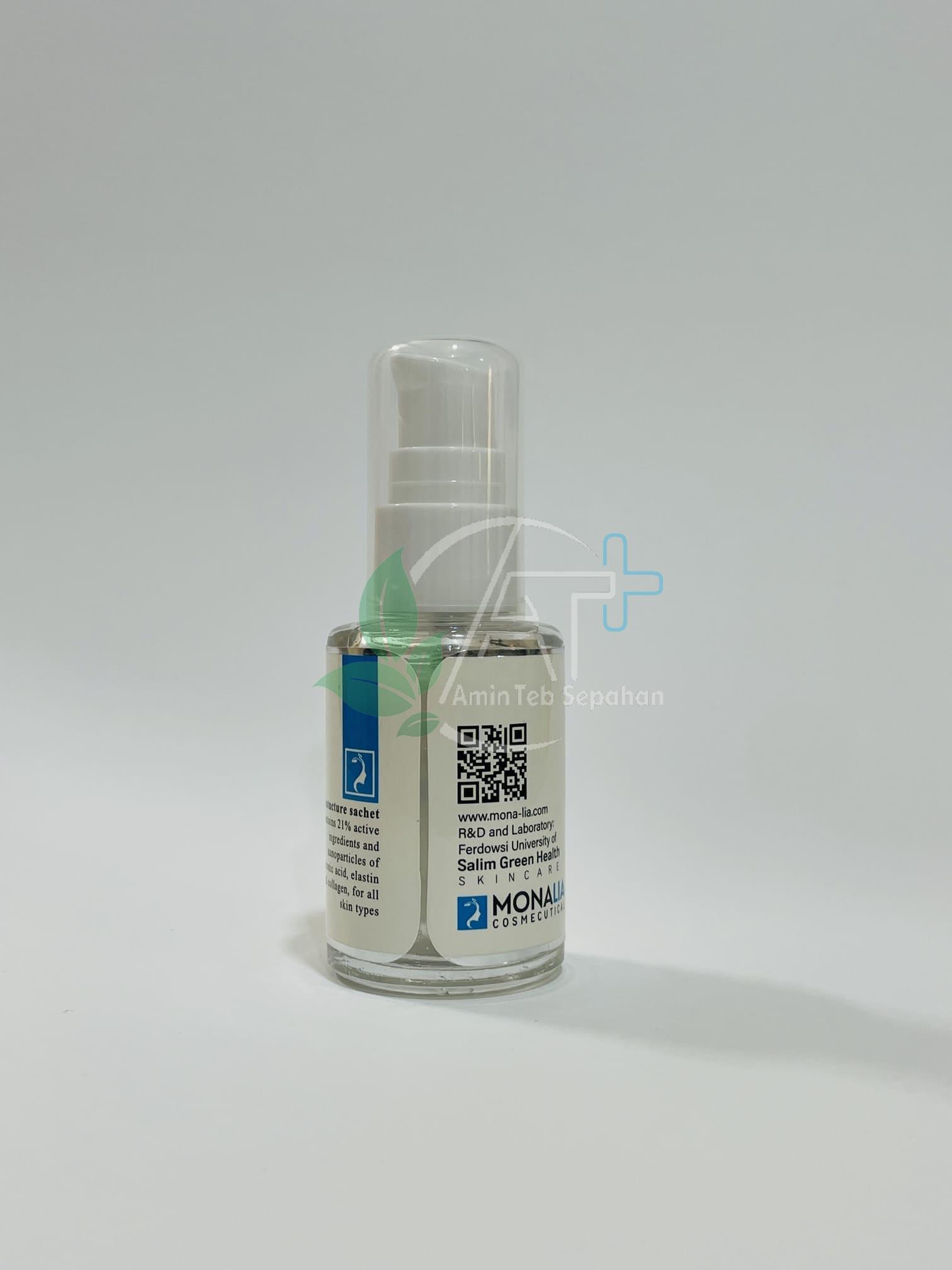 سرم مزوتراپی و لیزر مونالیا۷ سرم پس از مزوتراپی و لیزر مونالیا 7